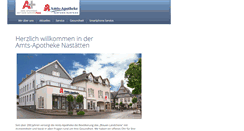 Desktop Screenshot of amts-apotheke-nastaetten.de